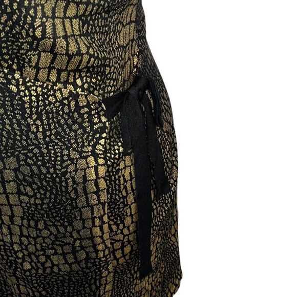 INC Glitter Printed Faux Wrap Dress - Picture 8 of 16